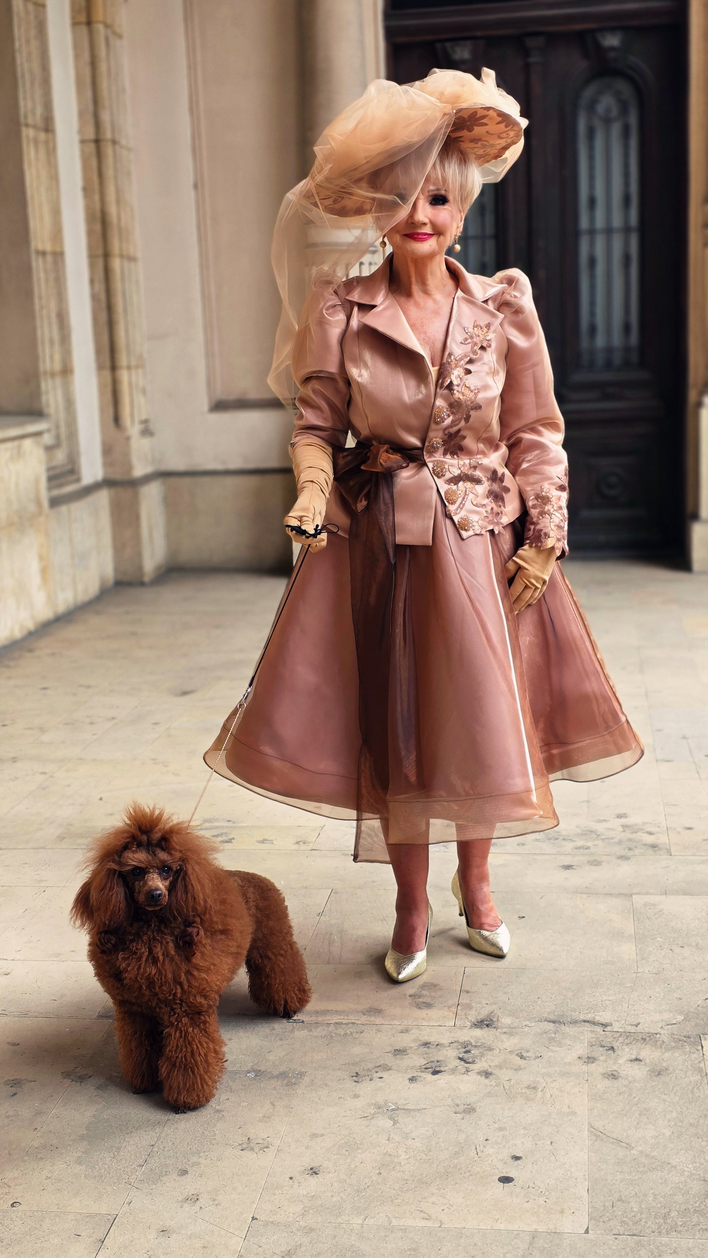 Outfit Organza Bronz- Ioana Casetti 👍🏼