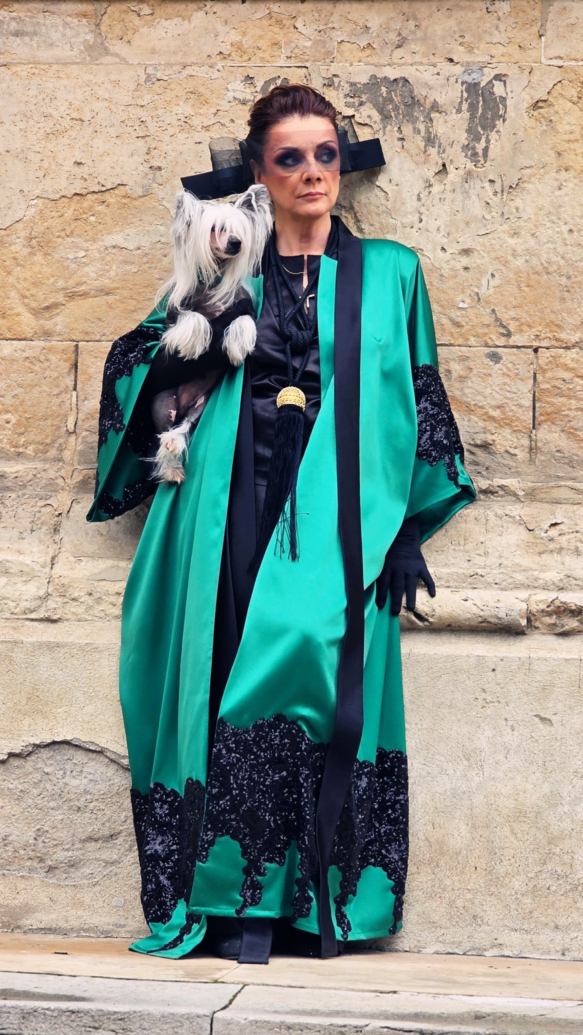 Outfit Verde Smarald - Carmen Tanase 👍🏼