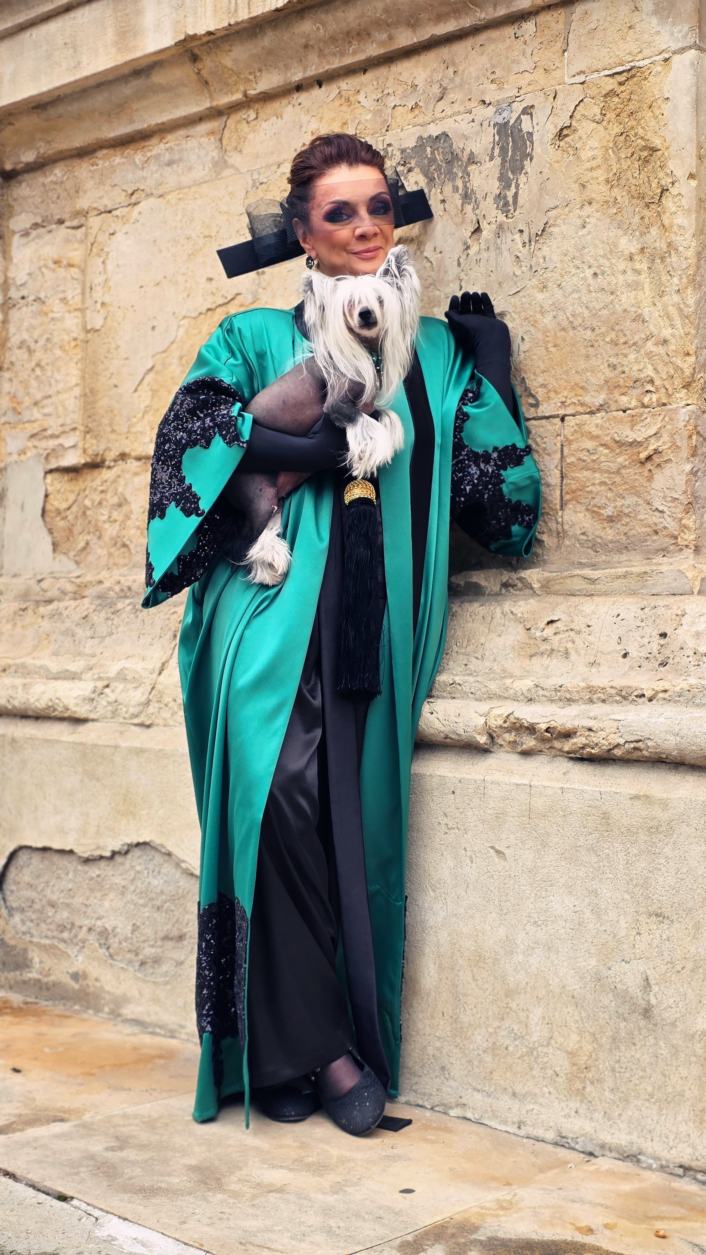 Outfit Verde Smarald - Carmen Tanase 👍🏼