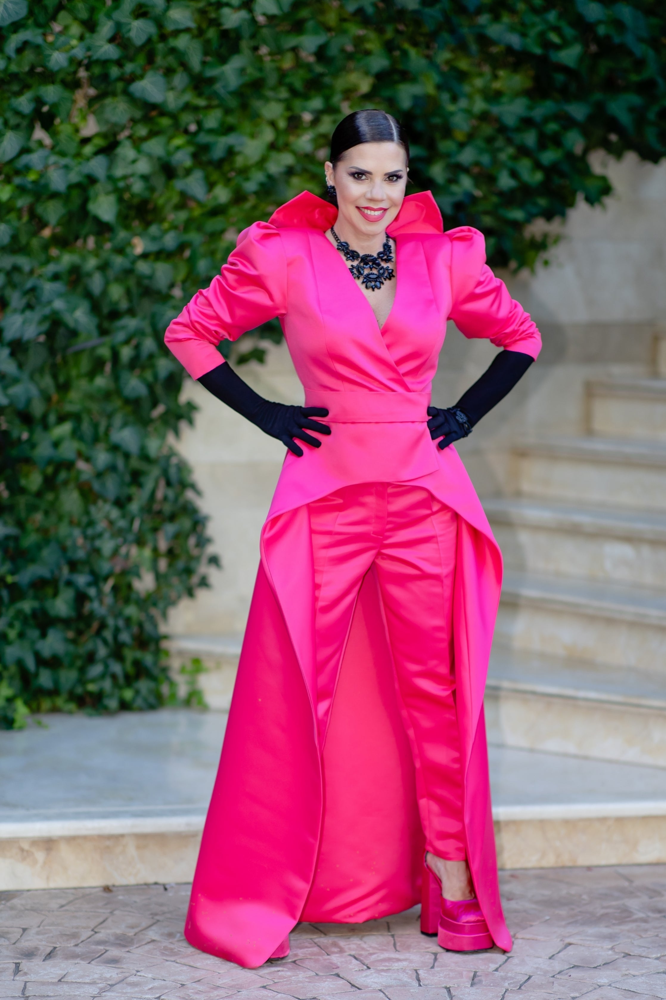 Outfit Pink Lotus - Luminița Anghel👍